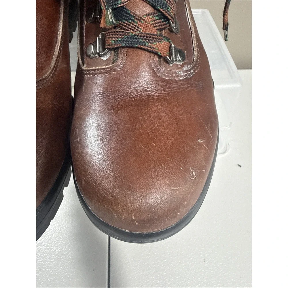 VTG Tecnica GORE-TEX Trekker Waterproof Hiking Brown Boots Mens US Size 11.5 EUC